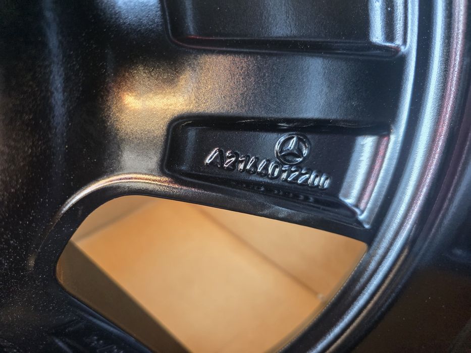 Jante de aliaj originale pentru Mercedes pe 18