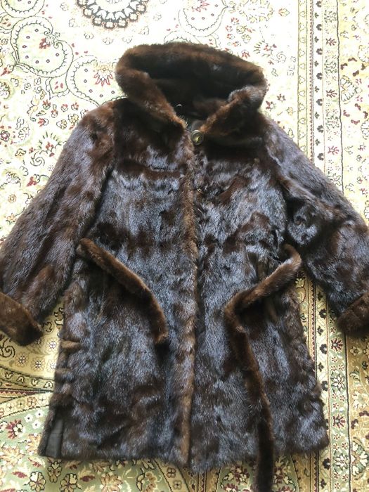 Шуба норковая б/у