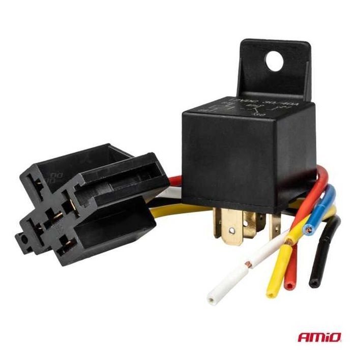 Универсално автомобилно реле 5 пина 12V 40A