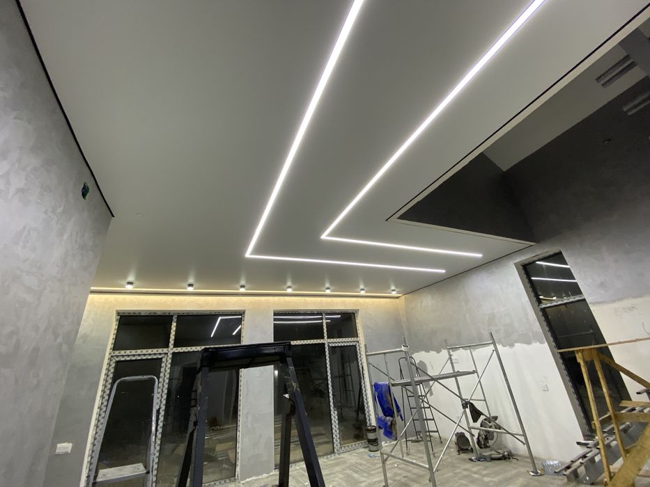 Натяжные потолоки