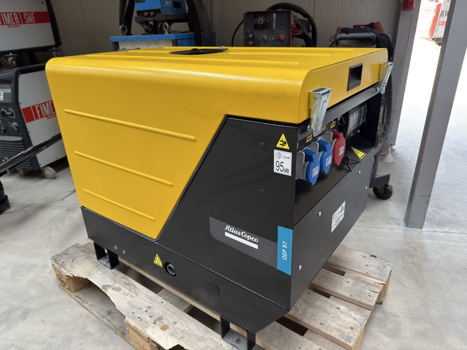 Generator de curent Atlas Copco QEP S7 / 5.5 kw / Diesel Yanmar / nou