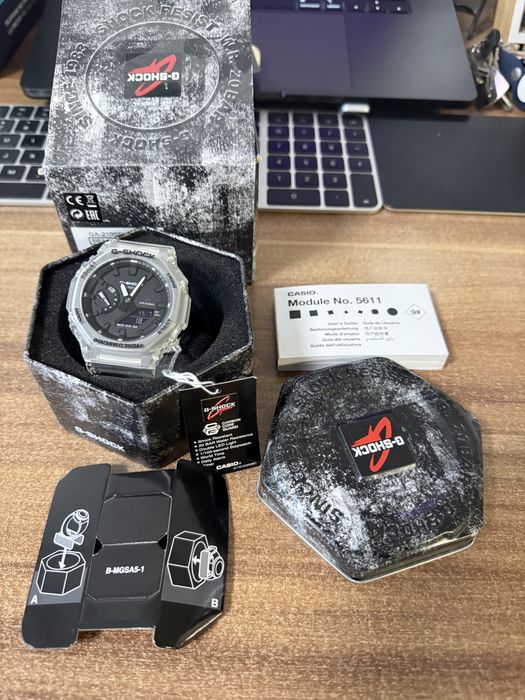 Ceas barbatesc Casio G-Shock GA-2100SKE-7AER Carbon Core Guard