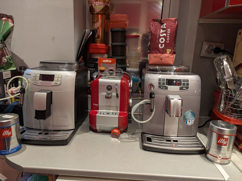 Saeco intelia evo bella lavazza amodo mio