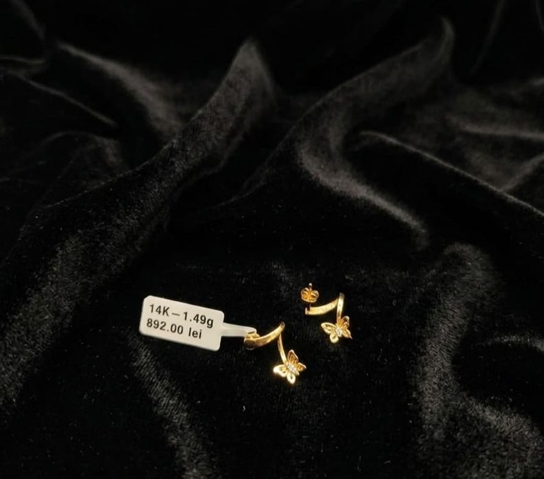 Cercei aur 14k 1.49gr