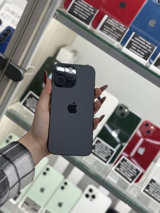 Humor GSM Ofera spre vanzare- iPhone 16 Pro Max 256GB Black Titanium /Baterie 92% /Garantie 12 luni/Rate