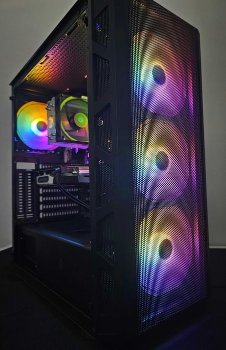 RX 6600 8GB, Ryzen 5 5500, 16GB RAM, Гаранция! Геймърски компютър!