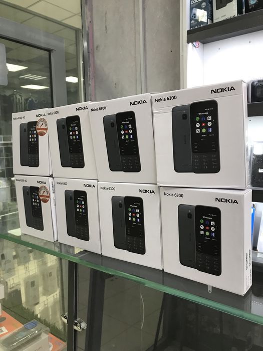 Nokia 6300 yengi  2 ta simkartali