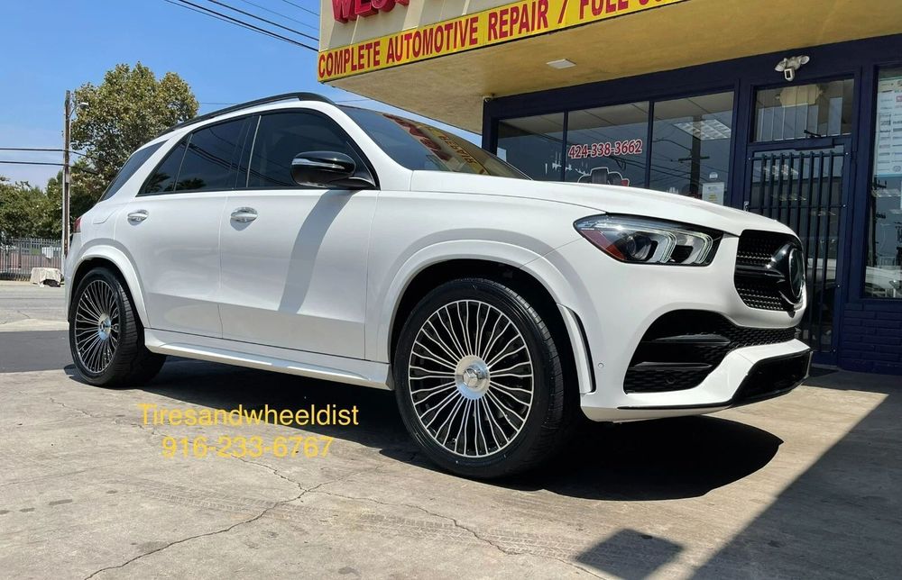 Jante Mercedes20 R20 Model Maybach W222 S class coupe AMG W223 w212 w213 w223 roti mercedes GLS GLE GL GLC W221 cu anvelope vara/iarna inclus recomandate mercedes