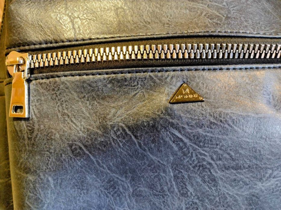 Нова Луксозна кожена раница