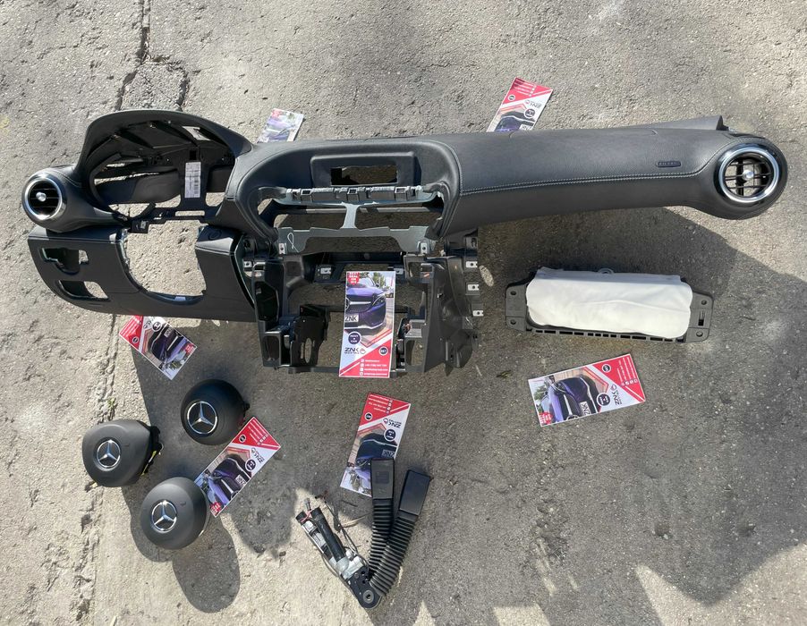Mercedes Benz AMG GT R190 - kit airbag - plansa de bord - modul SRS
