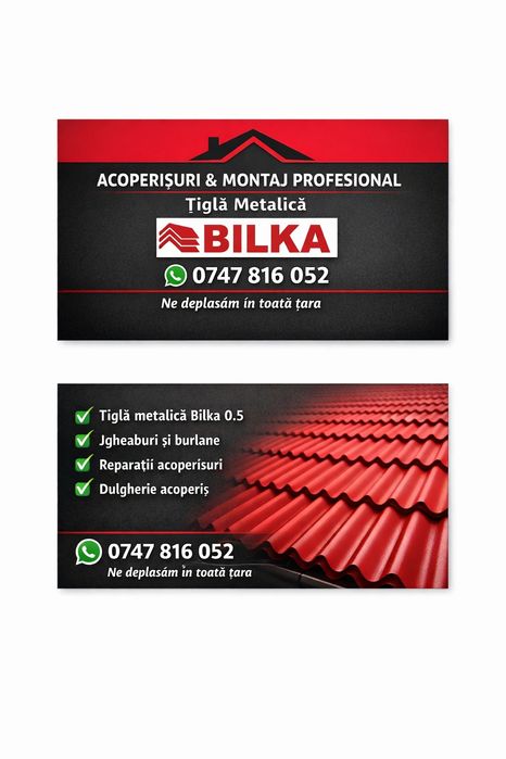 Bilka Țiglă metalică acoperiș