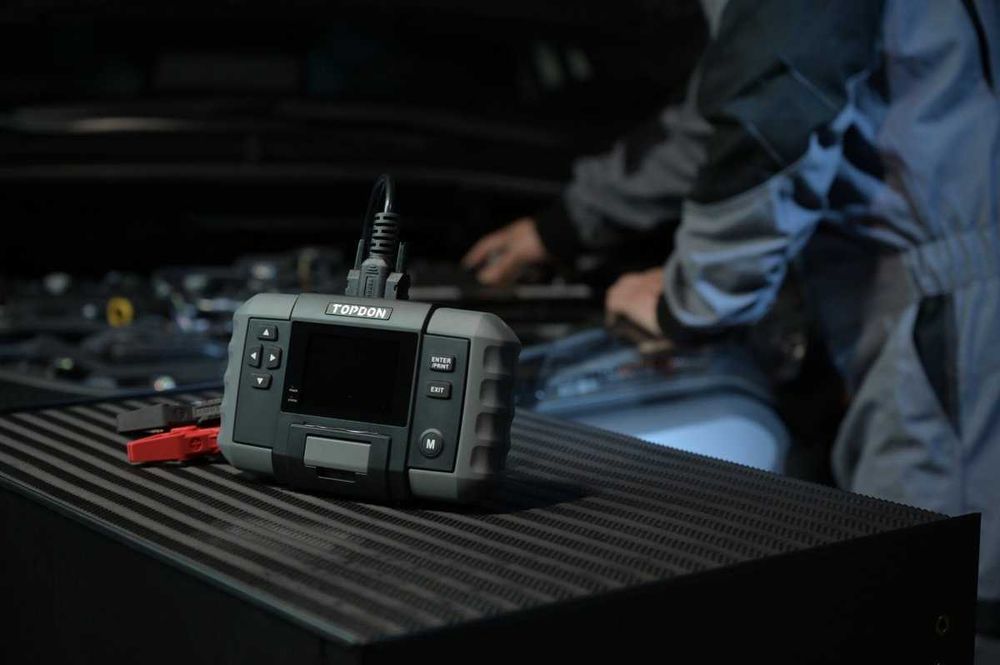 TOPDON BT600 12V–Професионален Тестер за Акумулатори с Вграден Принтер