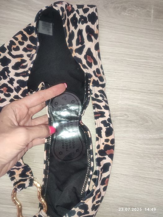 Новый купальник леопардовый размер XL