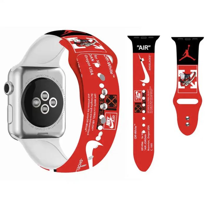 Каишки за Apple Watch 44MM Nike/Off White/Jordan