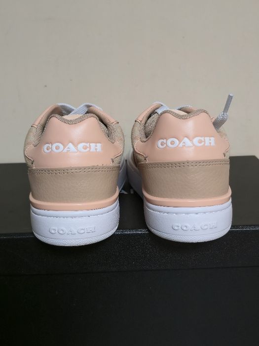 Coach Clip Low Top Sneaker in Signature Jacquard нови оригинални олекотени дамски сникърси