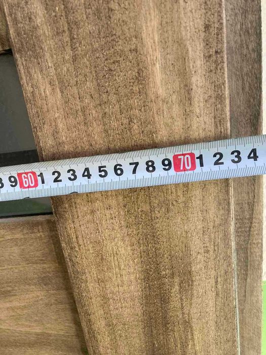 Врата Естествено Дърво