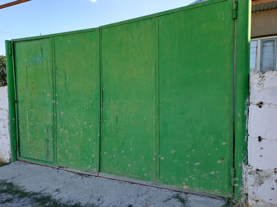 Ворота железные б/у