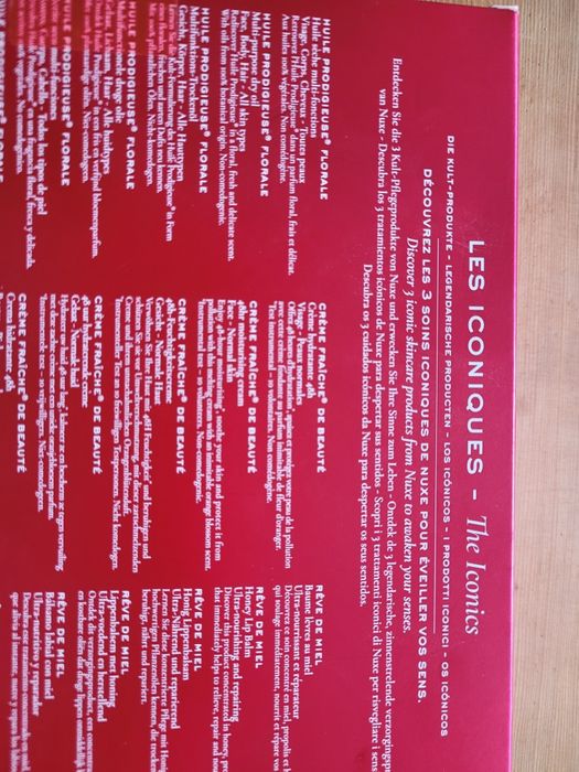 Set crema, ulei și balsam de buze Nuxe