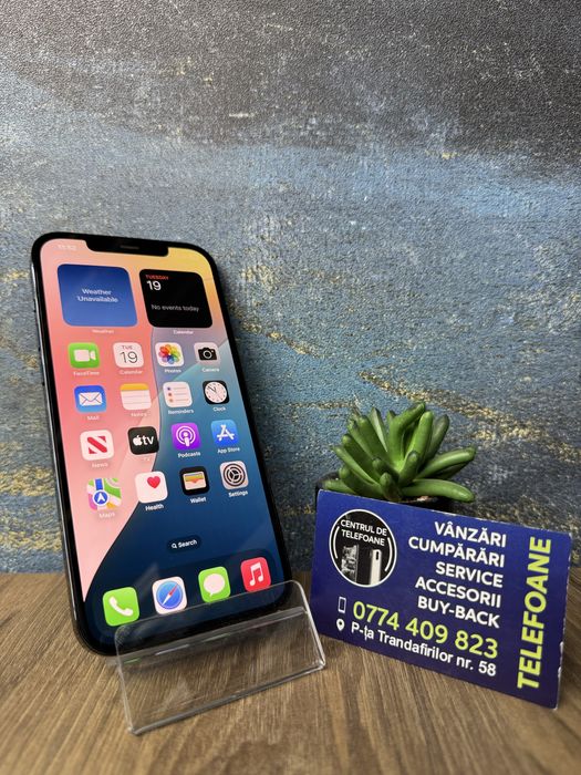 Iphone 12 pro max/128gb/2 ani Garantie Centrul de Telefoane/rate