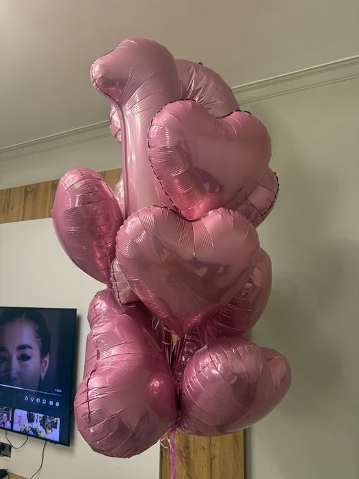 Гелевый шарик сердце