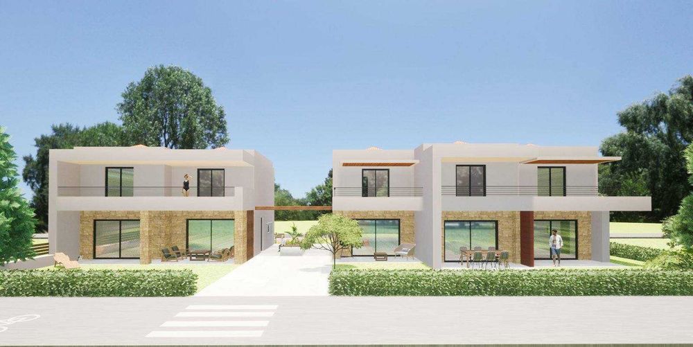 Продава къща – мезонет в строеж 65 м2 на две нива в Неа Врасна, Гърция