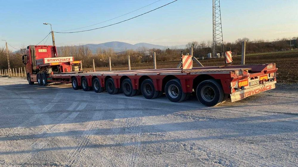 услуги трала и площадок  17.5 метровые .