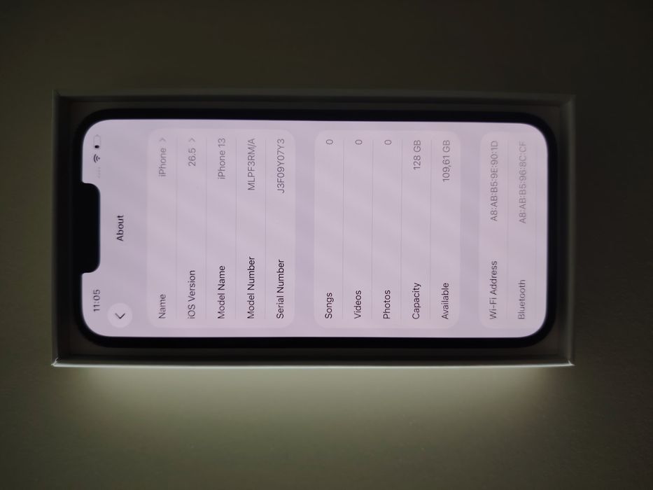iPhone 13 128GB • Full box • Sanatatea bateriei 92% • Husa Mobilfox
