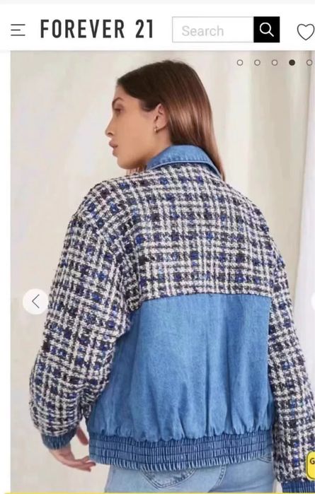 Бомбер утепленный Forever21 S, M