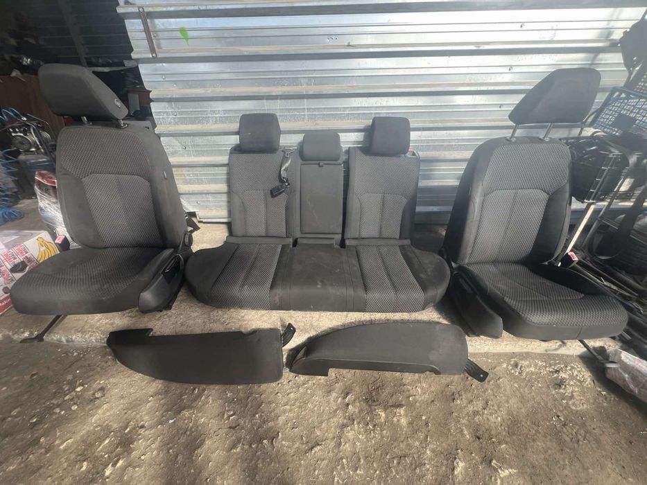 Плюшен платнян салон Volkswagen Passat 7 Седалки плат Пасат 7 Н777