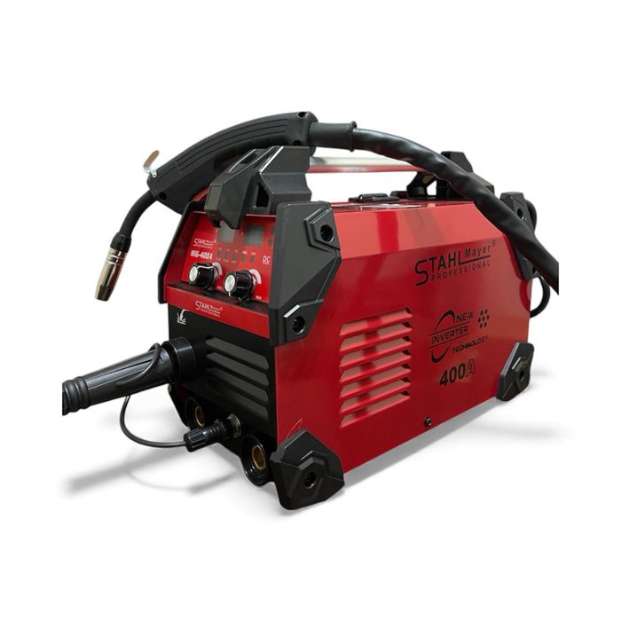 Телоподаващ апарат MIG,MAG,MMA заваряване без газ 400А STAHLMAYER-RED