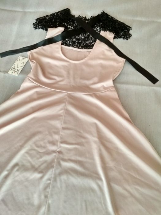 Розова рокличка размер S