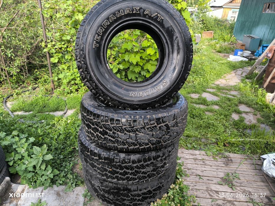 Шины а/т 285/75/16 цена 80000 т.