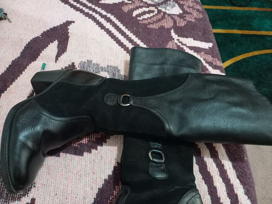 Cizme din piele naturala pentru fete