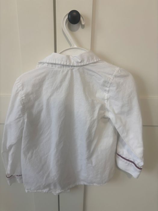 Vand camasuta alba cu nasturei marime 86