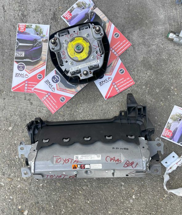 Toyota Camry plansa de bord - kit airbag - set centuri de siguranta