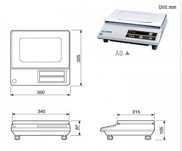 Настольные весы AD-30