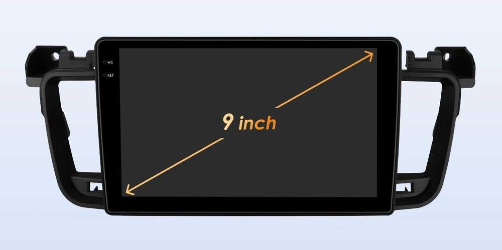 Мултимедия 9″ Android 14 за PEUGEOT 508 CARPLAY навигация RDS DSP GPS