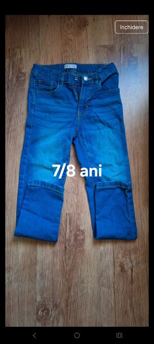 Pantaloni/blugi băiat pentru școală noi sau impecabili