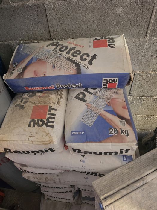 Baumit Baumacol Protect 20 kg (CM 02 P), hidroizolație flexibilă pe bază de ciment.