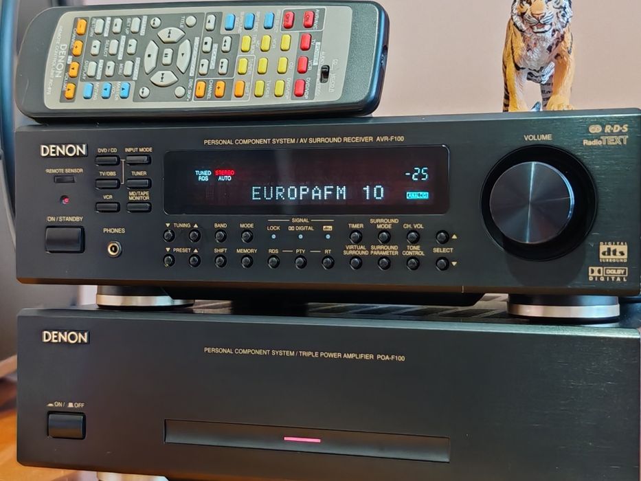 Denon AVR-F100/POA-F100 Luxury Series. Sunet de calibru. Preț fix !