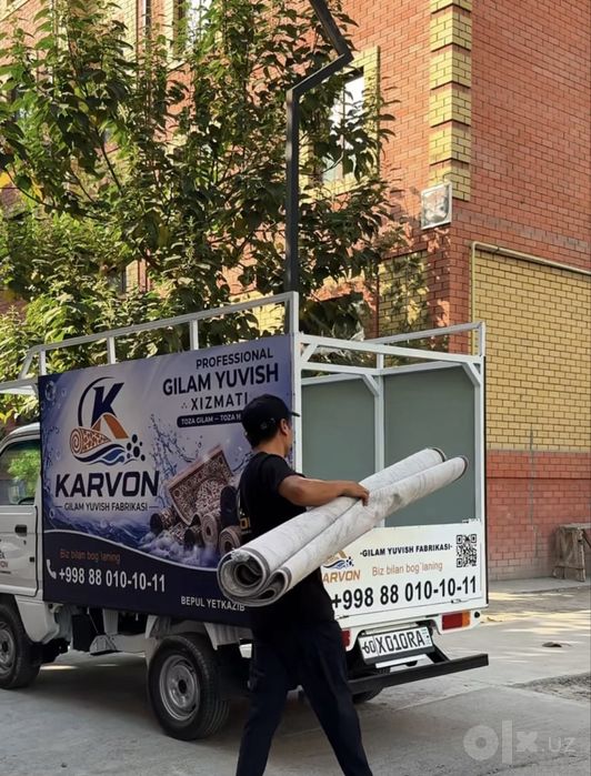 Professional gilam yuvish xizmati