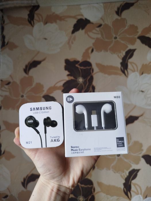 Оригинальные наушники type-c