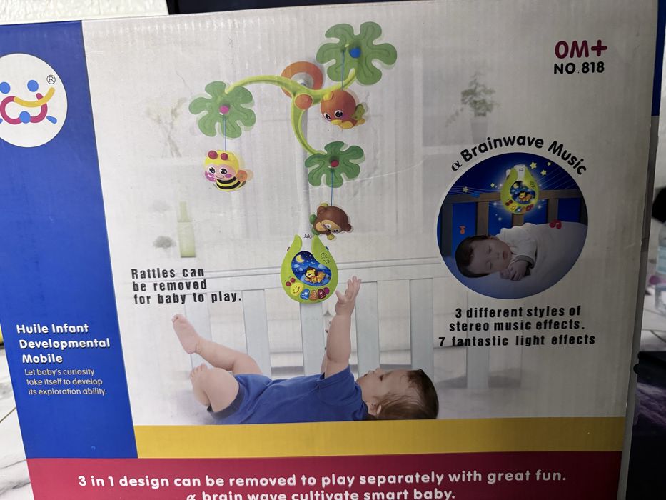 Классный мобиль в детскую кроватку