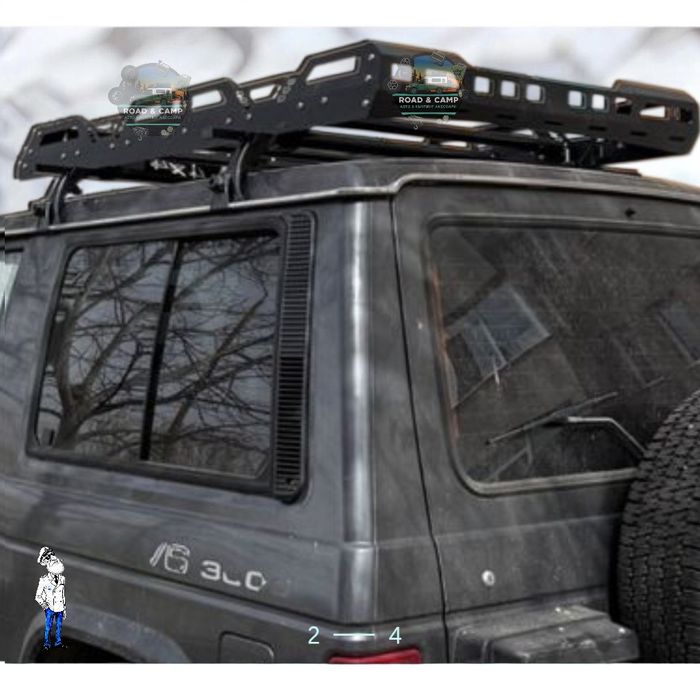 Стоманен багажник за автомобил, Универсален, скара, 3 размера