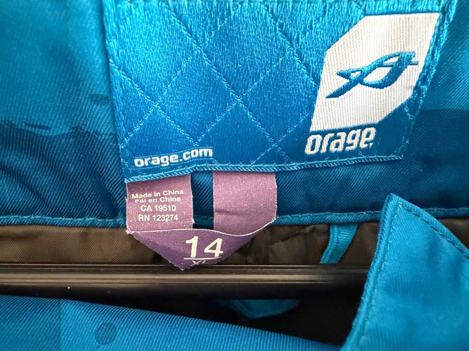 Скиорски панталон Orage PRIME 10 – размер 14/XL (детски /тийнейджърски/ за ръст около 156–164 см )