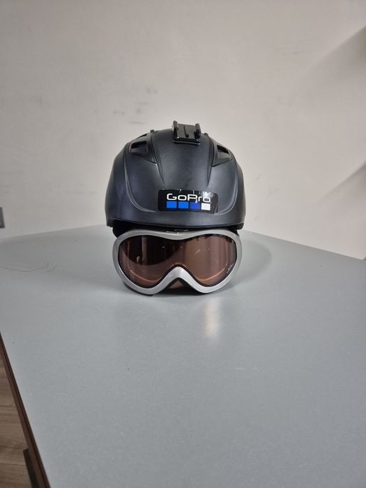 Каска за ски  XS размер + очила