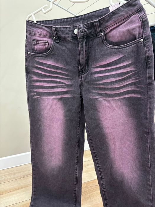 Джинсы асфальтного цвета S, M