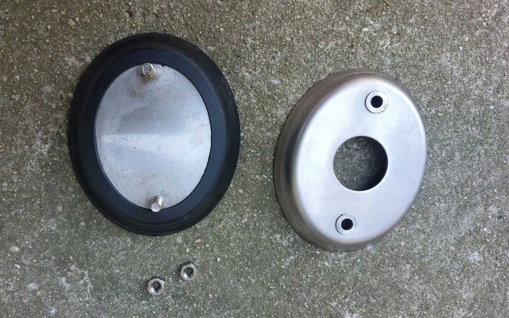 Boiler inox,cu serpentina fix inox de 48 l .