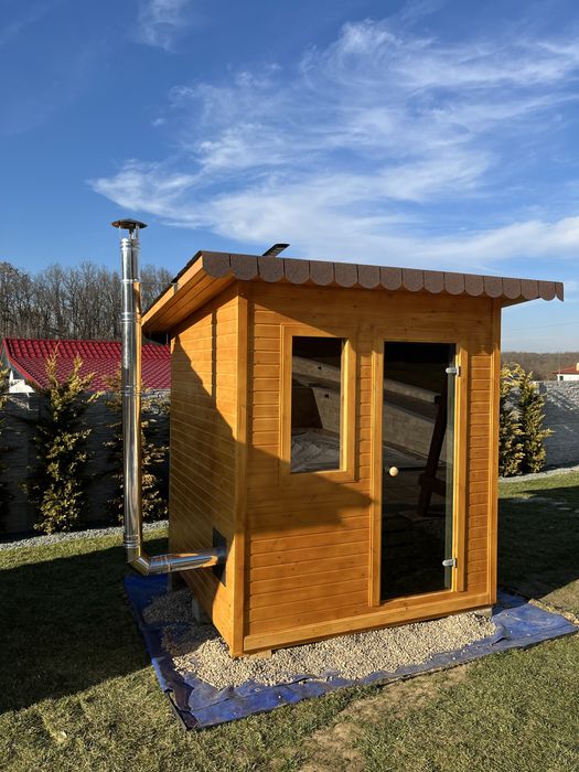 Sauna izolata uscata