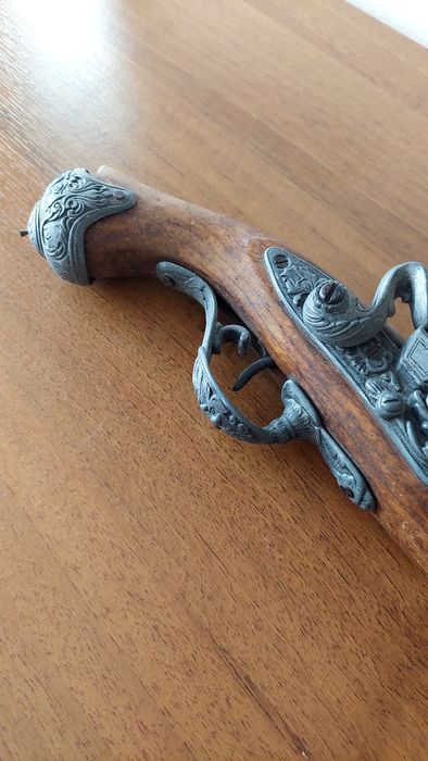 Pistol decorativ de panoplie Blunderbuss